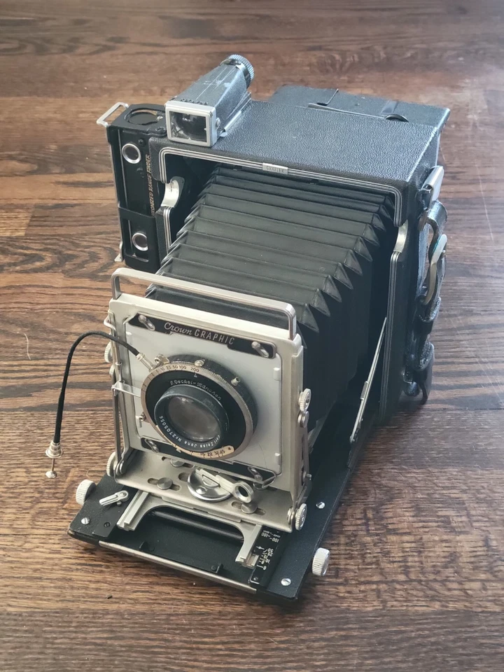 Graflex Crown Graphic 4x5 PRESS VIEW Camera - Untested - See Pictures & Read - Image 2 of 4