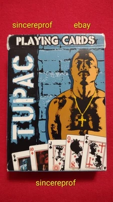 Tupac Playing Cards🃏Mint Never Used! 2007 Death Row Records Vintage Pac 2Pac - Image 1 of 4