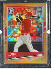 shohei ohtani 17/100 jersey match 1/1 optic super rare
