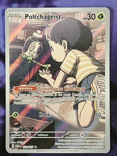 Pokemon Poltchageist 171/167 Twilight Masquerade TWM