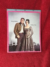 1966 Barry Sullivan & Kathryn Hays The Road West Notepad TV  Western Cowboy