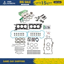 Full Gasket Set Pistons Bearings Fit 2000-2003 Jaguar S-Type 3.0 V6 DOHC 24v