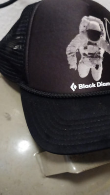 Black Diamond Trucker Cap Astronaut Mesh Schwarz Verstellbar Atmungsaktiv