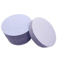 4 5 7 9 Inch White Flocking Sanding Discs for For wood Metal Abrasive Work