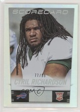 2014 Panini Hot Rookies Rookie Scorecard 77/99 Cyril Richardson #355 1u6