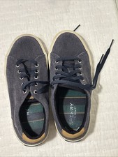 sperry top sider Striper II Navy Blue Youth 2m Boat Shoe Shipping Refund