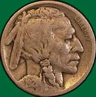 1921 Buffalo Nickel Fine F Coin #36224