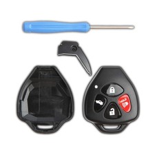 Key Fob Remote Shell Case 4b Kit Replacement For Toyota Hyq12bby Gq4-29t