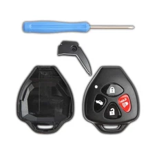 Key Fob Remote Shell Case 4b Kit Replacement for Toyota HYQ12BBY GQ4-29T