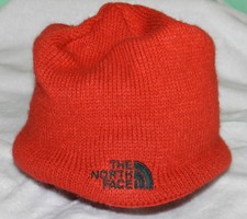 The North Face Red Knit Beanie Cap One Size