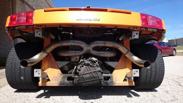 Top Speed Pro1 Race Spec X-Pipe Exhaust for Lamborghini Gallardo V10 2004–2008