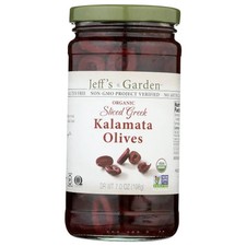Bio griechische Kalamata geschnittene Oliven 7 Oz (6er-Kiste) von Jeff's GardenPatak