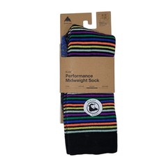 Burton Kids Performance Midweight Merino Wool Socks Youth Size M/L 2-4 1 Pair