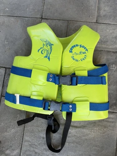 Texas Recreation Corp TRC Super Soft Swim Vest Life Jacket Child XS Green Youth - product listing photo