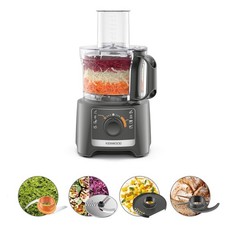 Kenwood Multipro Compact FDP31.020GY Modello 2023 Robot Tritatutto da cucina con