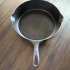 Wagner Sidney O #8 Plated Cast Iron Skillet no spin no ticks flea bites surface