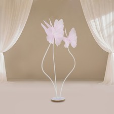 Giant 3-head Artificial Butterfly Decorations, for Wedding/Party/Banquet, 3 Pink