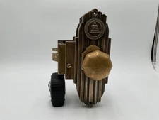 Art Deco Southern Ma Bell AT&T 51 Ivy Atlanta Original Brass Door Knobs Handle 2