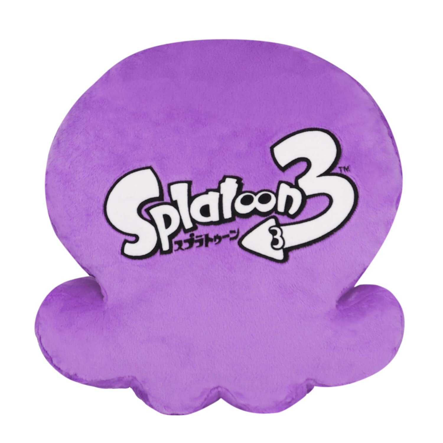 Thumbnail - Sanei Boeki Splatoon3 Alle Star Sammlung Kissen Octopus Lila 34cm
