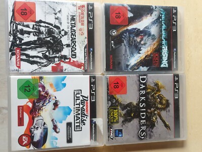Playstation PS 3 spiele jedes Spiel 7 Euro Metal Gear Solid,Darksiders,Paradise