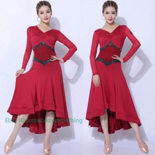 Latin Waltz Tango Standard Modern Dance Performance Ballroom Competition Dress