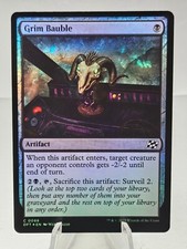NM Foil Grim Bauble, MTG, Aetherdrift, Magic the Gathering, 88