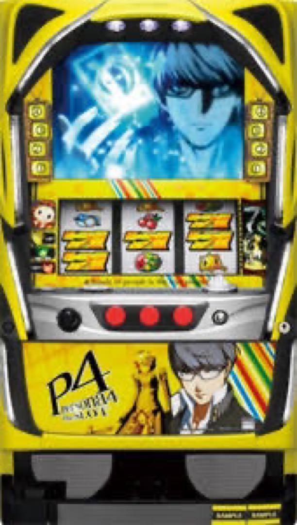 P4 Persona 4 パチスロ機 Pachinko slot Machine Pinball Persona 4 With coin-operated machine