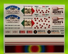 77 1977 Ford Pinto Runabout 125 Decal Sheet 76 Mi License Plate Pizza Delivery