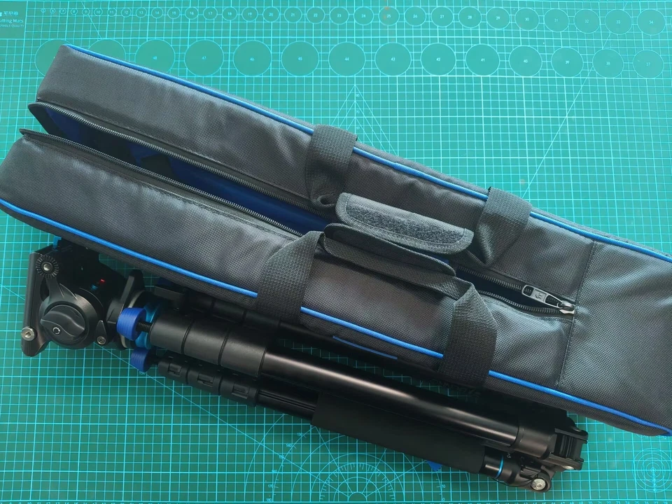 Tripé de viagem Benro A2883F alumínio dobrável reverso com cabeça de vídeo fluido S4Pro - Imagem 3 de 4