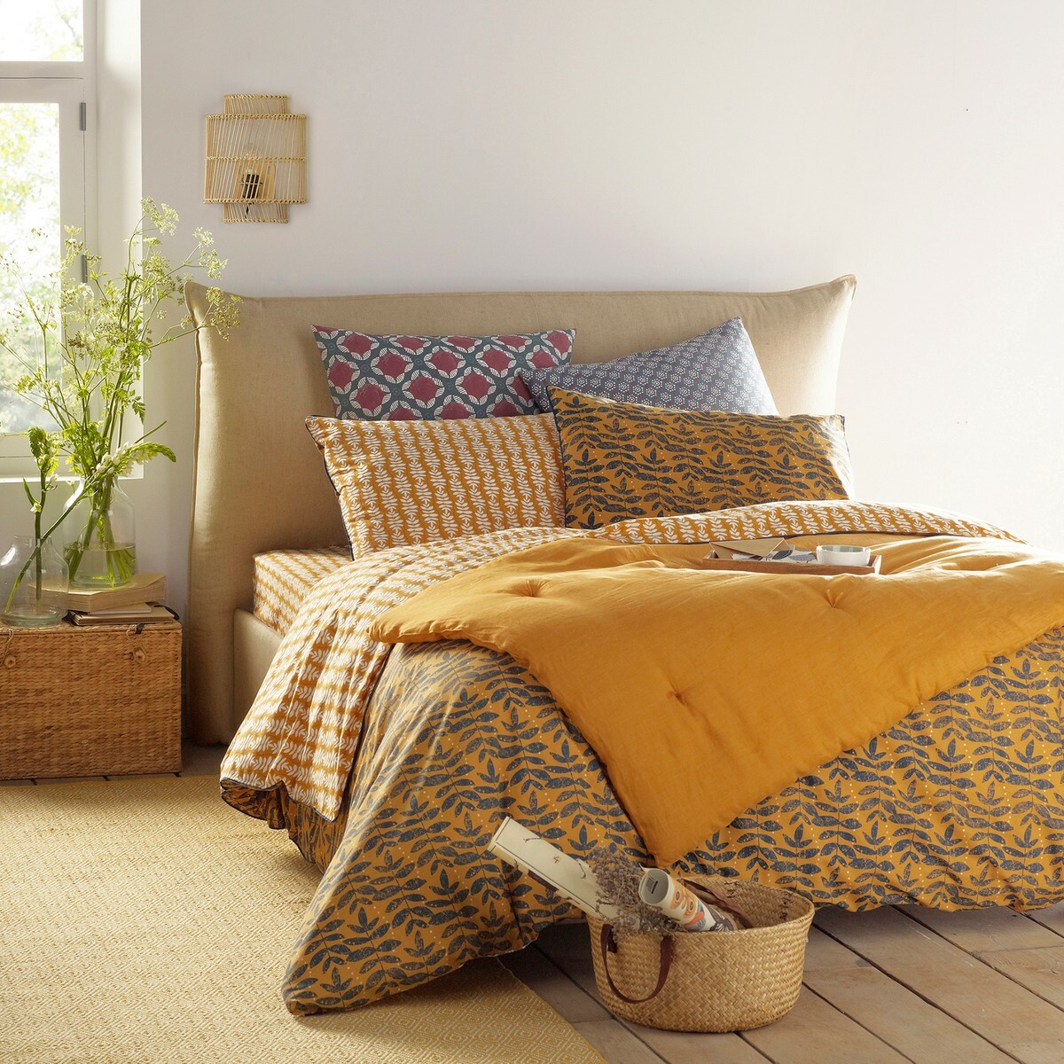 Unisex Cyrelle Washed Cotton Duvet Cover 350116450 Unisex Cyrelle Washed Cotton Duvet Cover 350116450