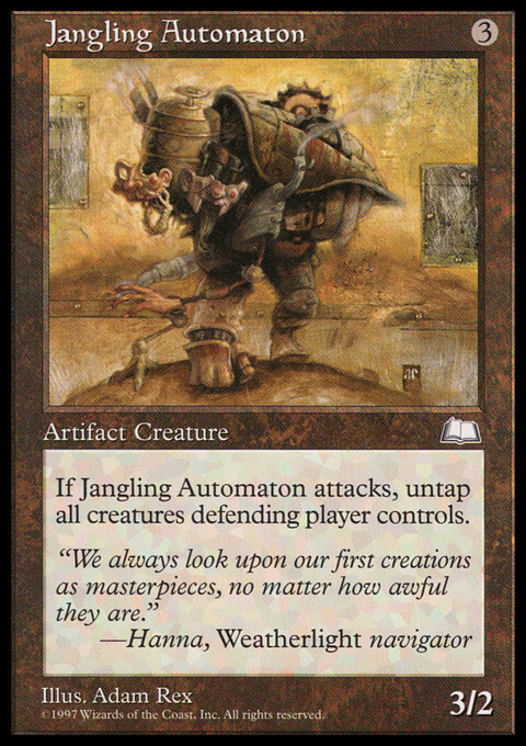 Magic the Gathering MTG Jangling Automaton (151) Weatherlight   LP