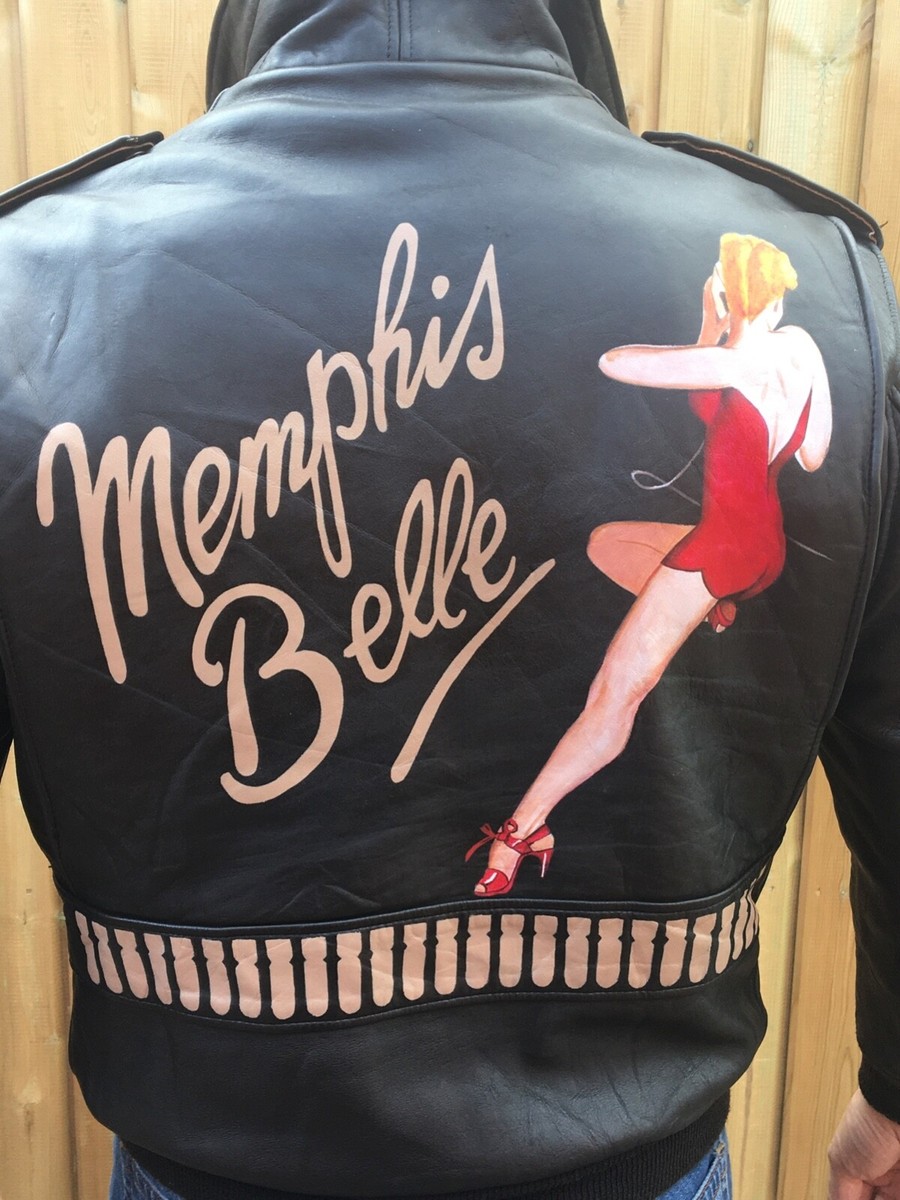 Leather Jacket art: SCHOTT replica A2 flying jacket art: Memphis