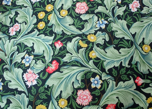 William Morris Leicester Cushion 17" (43 cm) - Made in England - Picture 6 of 7