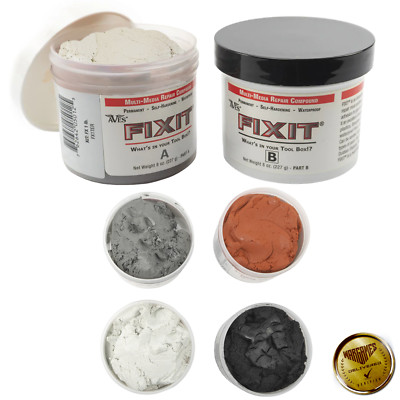 Aves FIXIT 1 Lb Multi-Media Repair Compound Waterproof Self-Hardening Air Dry