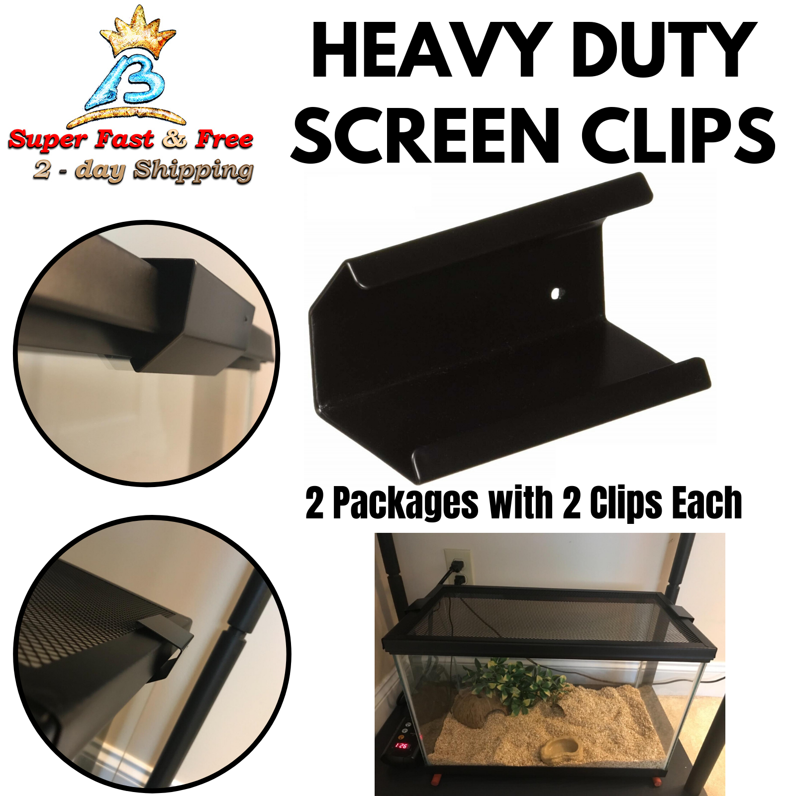 terrarium lid clips