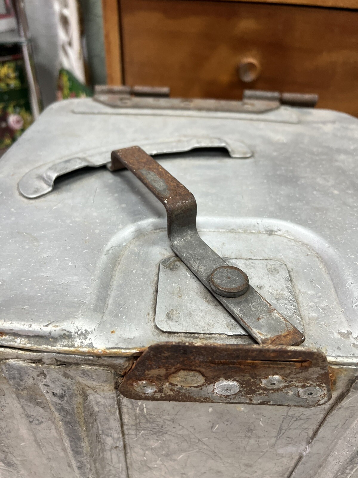 Vintage Aluminium Grundy Bin Insulated Container eBay