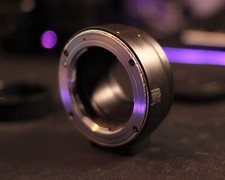 Modified PK/K-mount to EF-M Adapter w/ Selectable Aperture AF Confirm