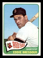 1965 Topps Baseball #525 Eddie Bressoud NM/MT *f1