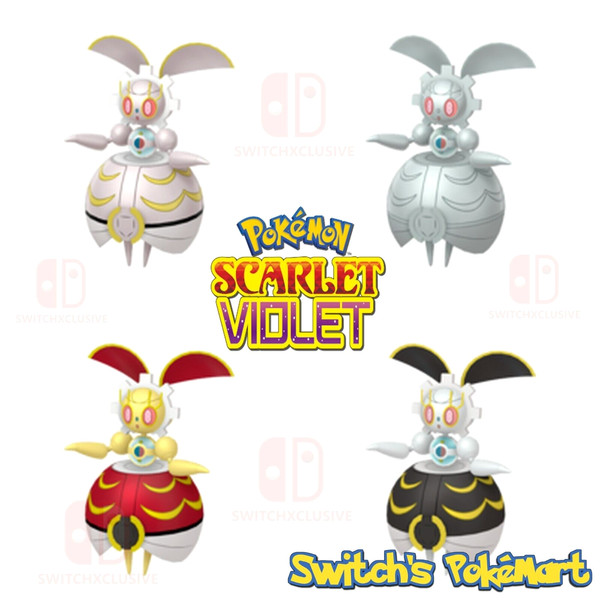 ✨ Brillante Magearna Ultra Bola Original Magearna Pokemon Escarlata Violeta ✨