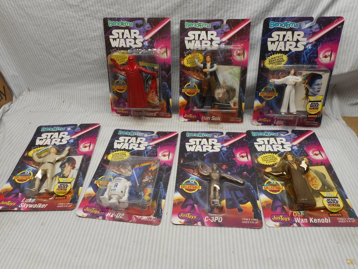 7 Star Wars Bend-Ems by Just Toys | eBay