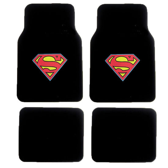 For Honda Superman Ultimate Car Seat Covers BAM Logo Headrest Covers