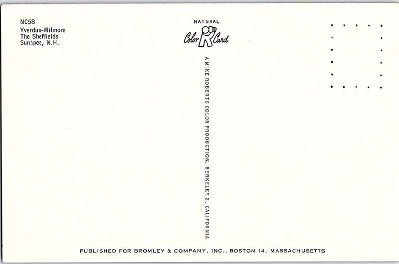 Postcard BUILDING SCENE Sunapee New Hampshire NH 10/19 AI8605 eBay