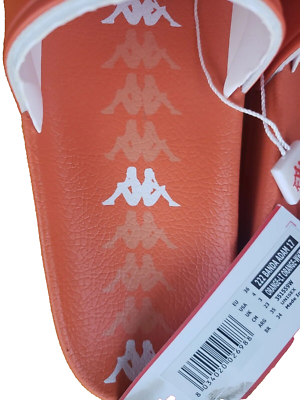 KAPPA 222 Banda Adam 17 Slides Orange/LT Orange /White Men display picture 1