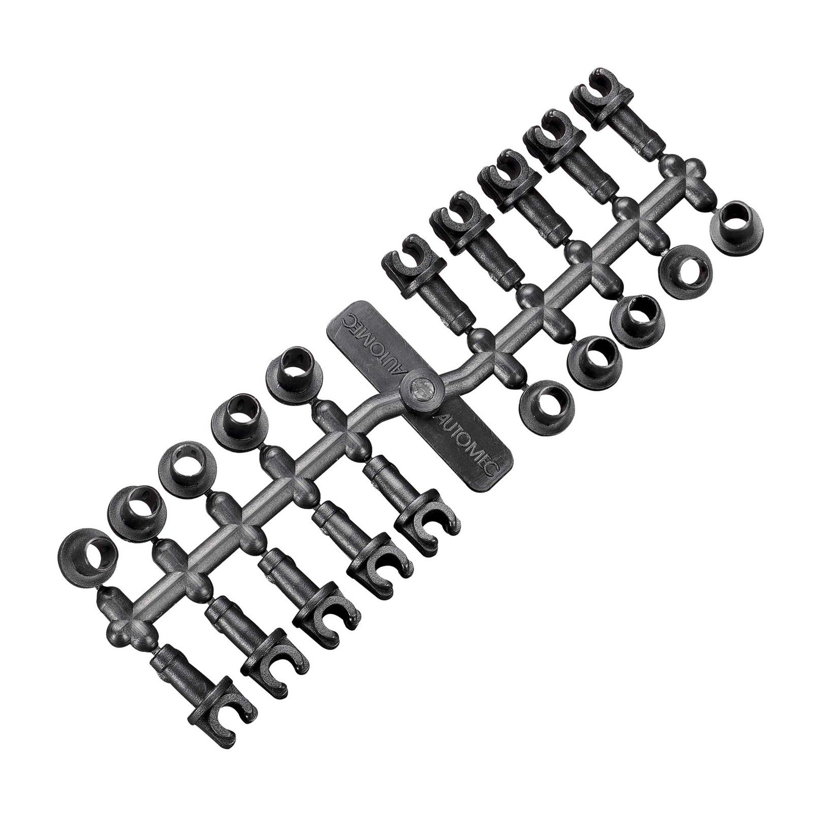 Automec Brake Pipe Chassis Clips Single, 3/16 Inch Pipe Diameter