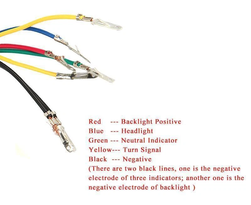 Velocímetro LED para motocicleta velocímetro carcasa de acero inoxidable 13K RPM medidor de cambio Foto 4 de 4