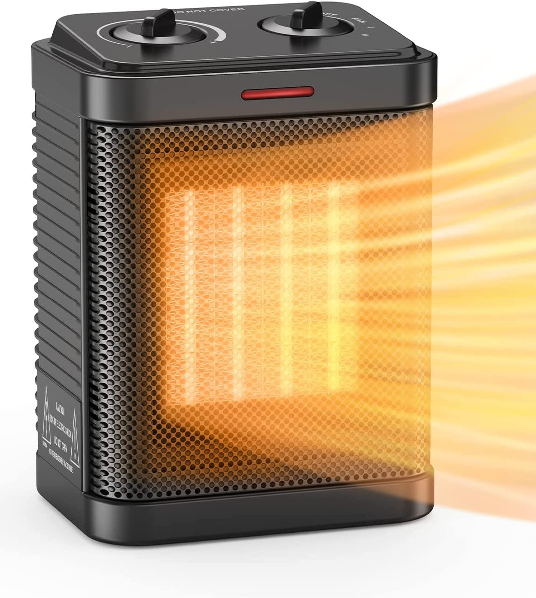 Space Heater for Indoor Use with Thermostat Safety Protection for Bedroom |  eBay