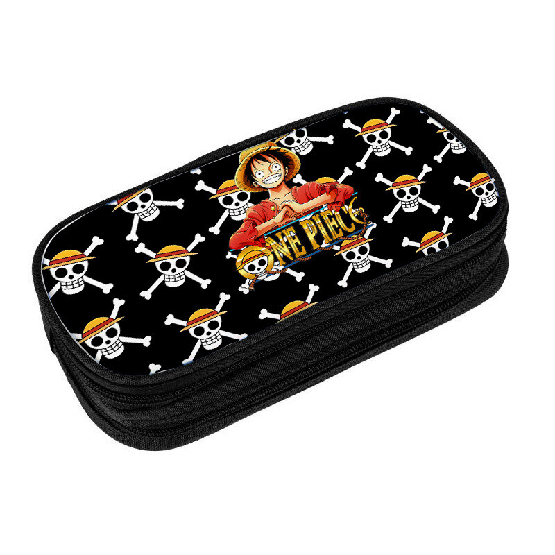 One Piece Pencil Case Manga School Supplies Luffy Zoro Wanted | eBay