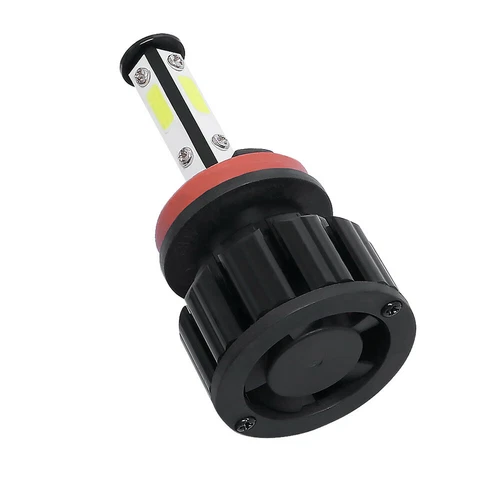 H11 LED Headlight Bulb 4 Sides White Low Beam Conversion Kit 6000LM Super Bright - Picture 11 of 13
