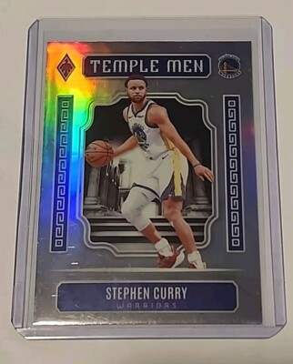 2023-24 Panini Phoenix Stephen Curry Temple Men Silver Prizm
