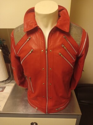 M.Jackson beat it jacket official with certification autographed